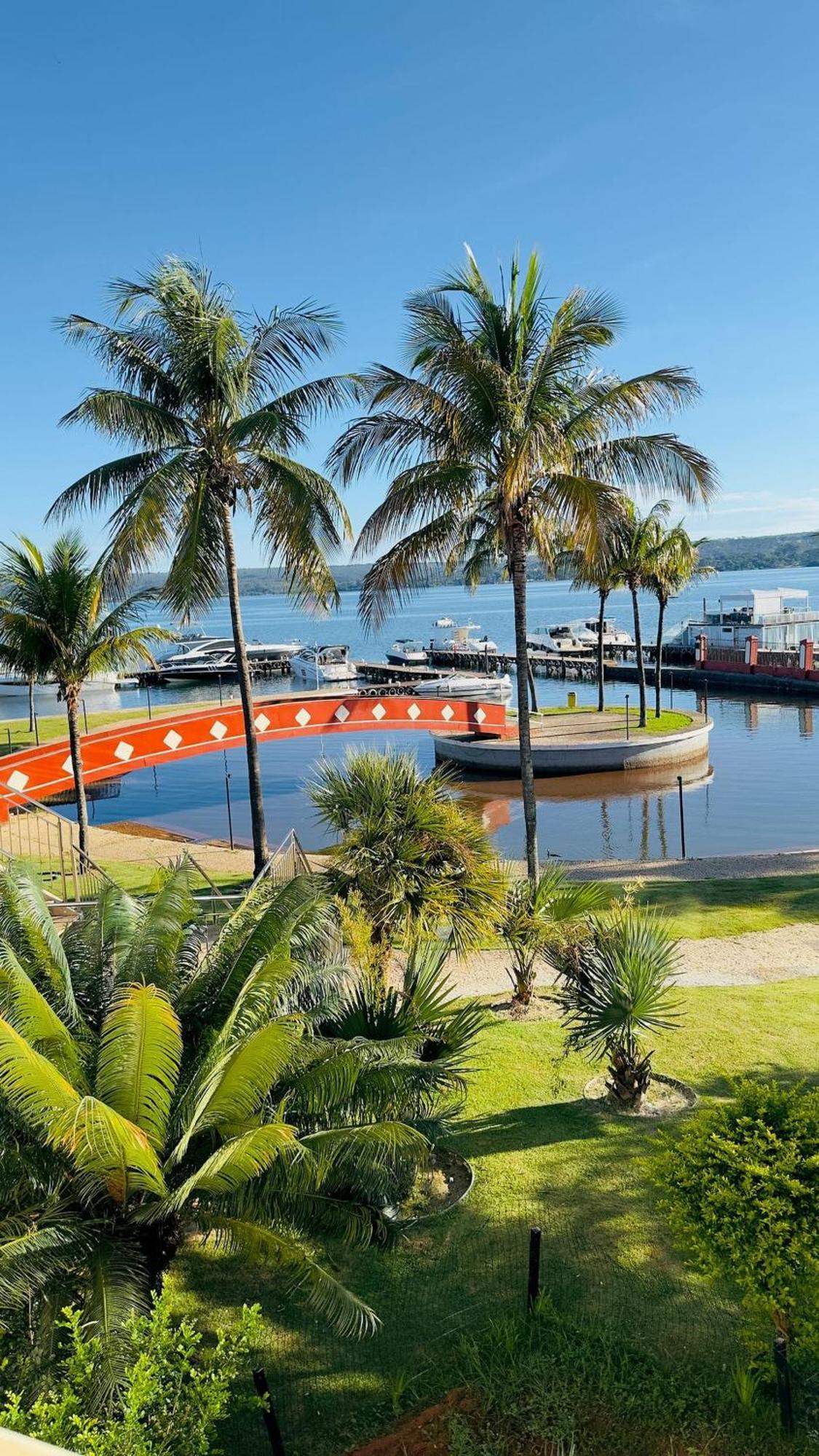 Luxuoso Flat Lake Side Com Vista Para O Lago Brasília Exterior foto