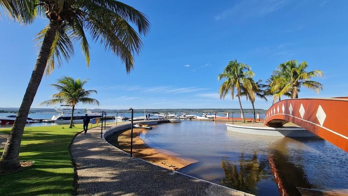 Luxuoso Flat Lake Side Com Vista Para O Lago Brasília Exterior foto